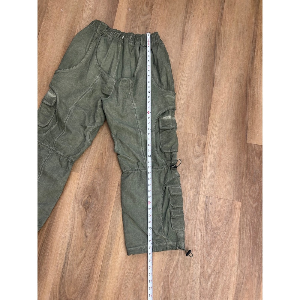 SAALT studio mud Cargo Pants M Streetwear utility moss Green Joseph Padayachee - Picture 7 of 8